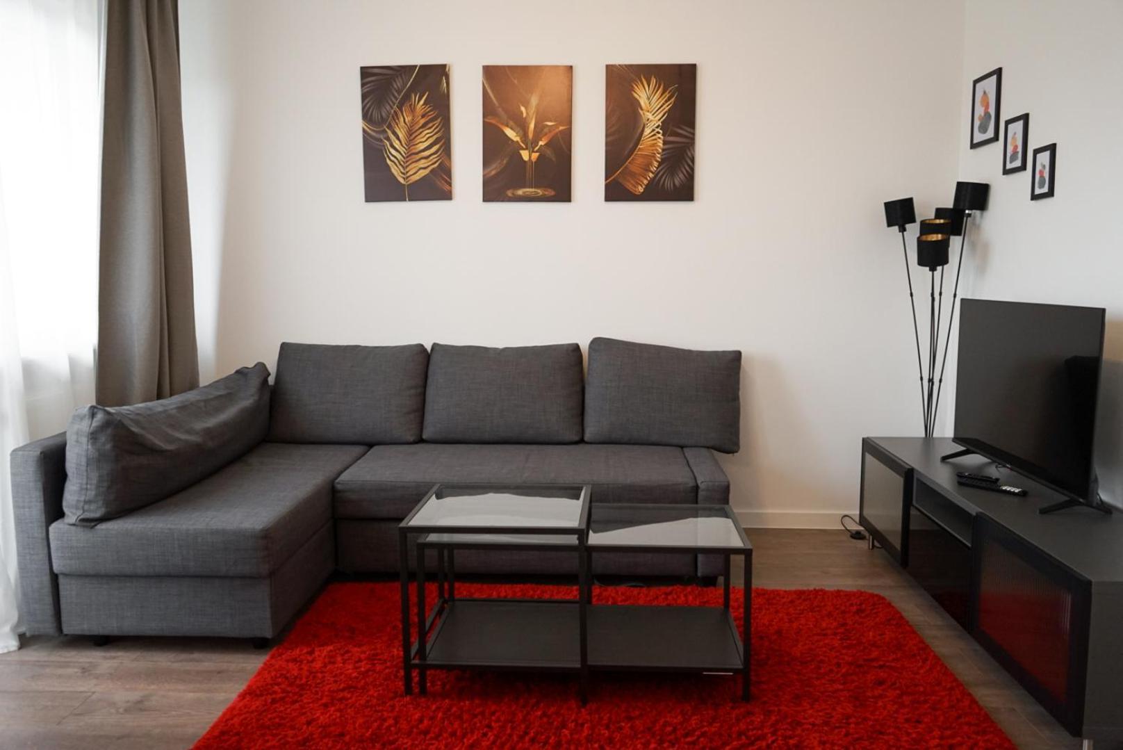 Moeblierte 3-Zimmer-Wohnung Nahe Duesseldorf In Duisburg-Sued Extérieur photo